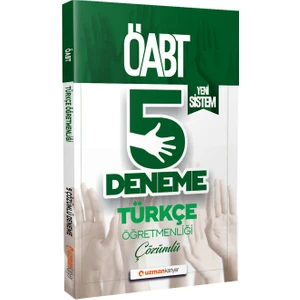 Uzman Kariyer Yayınları ÖABT 2020 Türkçe Öğretmenliği Çözümlü 5 Deneme