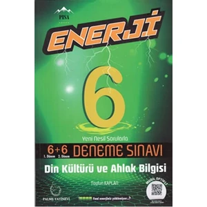 Palme Yayıncılık 6. Sınıf Din Kültürü ve Ahlak Bilgisi 6 + 6 Deneme Sınavı