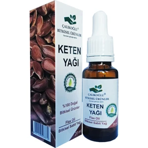 Çalıkoğlu Bitkisel Ürünler Keten Yağı 20 ml