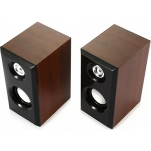 C-8003  Pc Hoparlör  USB 2.0  Ahşap Full -Bass Tizz