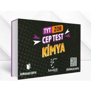 Karekök Yayıncılık TYT Cep Test Kimya Zor