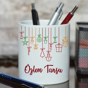 Yılbaşı Hediyesi Isim Baskılı Kalemlik