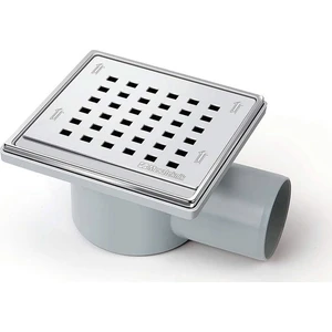 Mesa Teknik Ø50 Drainer Sürmeli Yandan Çıkışlı Banyo Yer Süzgeci 11X11 cm