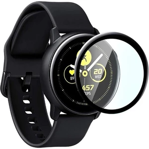 Samsung Galaxy Watch Active 2 40 mm  3D Kavisli Nano Glass Ekran Koruyucu 2 Adet Set AL-31588