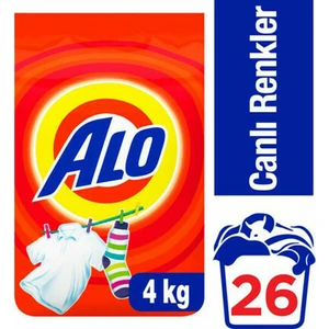 4 kg Toz Çamaşır Deterjanı Canlı Renkler
