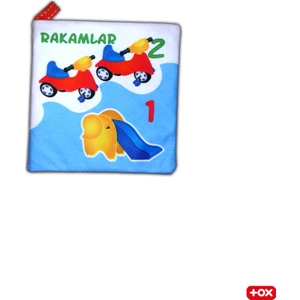 Rakamlar Kumaş Sessiz Kitap - Bez Kitap