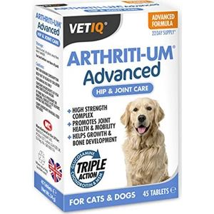 Vet IQ Arthiriti-Um Kedi Ve Köpekler İçin Kalça ve Eklem Bakımı 45 Tablet