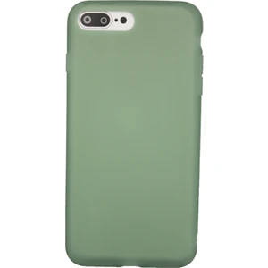 Case 4U Apple iPhone 7-8 Plus Kılıf Mat Silikon Arka Kapak Odos Yeşil