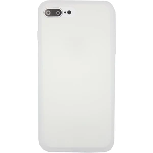 Case 4U Apple iPhone 7-8 Plus Kılıf Mat Silikon Arka Kapak Odos Şeffaf