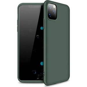Case 4U Apple iPhone 11 Pro Kılıf 3 Parçalı Tam Koruma Sert Mika Ays Kapak Yeşil