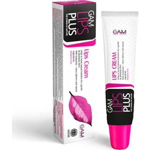 GAM Lips Plus, Dudak Dolgunlaştırıcı Kremi, Doğal Nemini Artırarak Dudakların Nazikçe Dolgunlaştırı.15ml