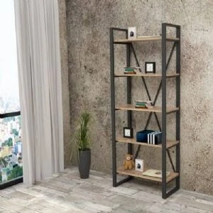 Güven Dekoratif Metal Kitaplık