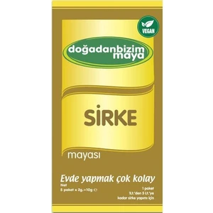 Doğadan Bizim Probiyotik Sirke Mayası 5'li Paket