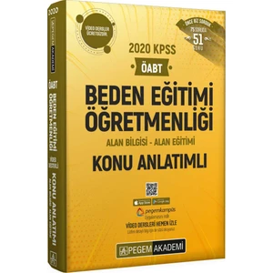Pegem Akademi Yayıncılık ÖABT Beden Eğitimi Konu Anlatımlı