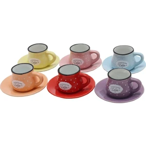 8030 Renkli Kahve Seti