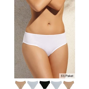 Pierre Cardin 2056 Kadın Classic Brief 5Li Paket Külot