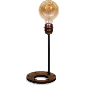 Copper Küçük Boy Rustik Masa Lambası Abajur