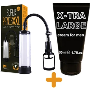 xxl Penis Pompası + X-Tra Large Krem