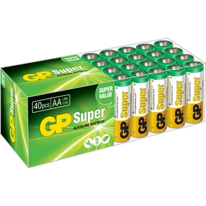 Super Alkalin 40'lı AA Boy Kalem  Pil (GP15A-2VS40)