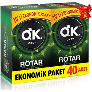 Rötar 40'lı Prezervatif Paketi