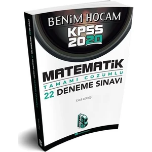 Benim Hocam Yayınları  2020 KPSS Matematik Tamamı Çözümlü 22 Deneme