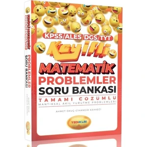 Yediiklim Yayınları KPSS ALES TYT Keyifli Matematik Mantıksal Akıl Yürütme Problemleri Tamamı Çözümlü Soru Bankası