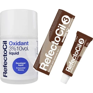 Kaş Kirpik Boyası No: 3 Kahve 15 ml + Oksidan 100 ml