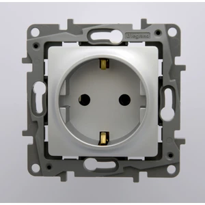 Salbei Serisi Alüminyum Topraklı Priz 230V 16A Çerçevesiz
