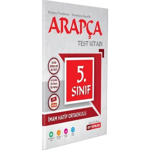 Ddy Yayınları 5. Sınıf Arapça Test Kitabı