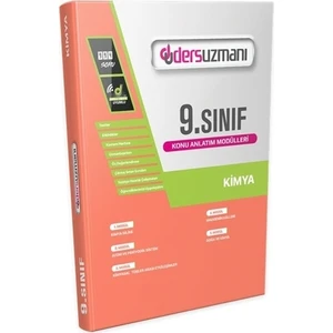 9. Sınıf Kimya Anlatım Modülleri