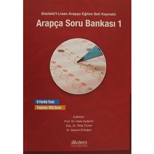 Akdem Yayınları Silsiletü'l-Lisan Arapça Eğitim Seti Kaynaklı Arapça Soru Bankası 1
