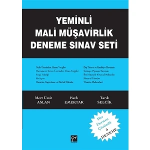 Gazi Kitabevi Yeminli Mali Müşavirlik Deneme Sınav Seti