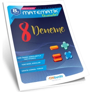 On Burda Yayınları Lgs 8. Sınıf Matematik Denemeleri
