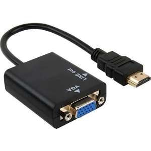 PL-7235 HDMI - VGA Adaptör + Ses Kablosu