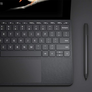 Microsoft Surface Go Signature Type Cover Klavye - Gri Fiyatı