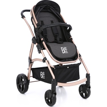 Baby Bee Tesla Travel Sistem Bebek Arabasi Gold Siyah Fiyati