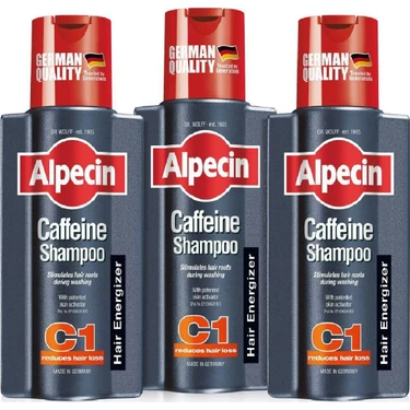 Alpecin Coffein Kafein 3x Şampuan C1 250