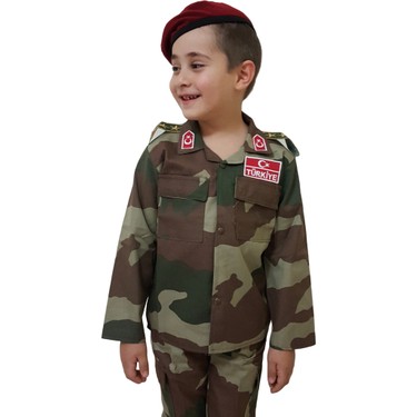 Erteks Yenidesen Cocuk Asker Komando Kiyafeti Fiyati