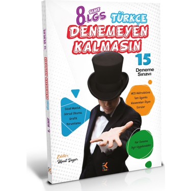 Ek Kitap Denemeyen Kalmasi Turkce 15 Li Deneme Seti Kitabi