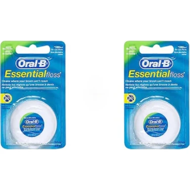 Oral-B Essential Floss 50 m 2 Adet Diş