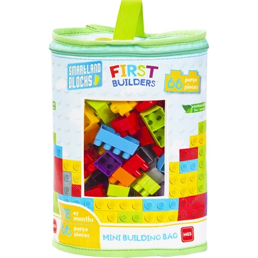 Mgs Oyuncak Smartland Big Blocks Çantalı 66 Parça URT-5794 Fiyatı