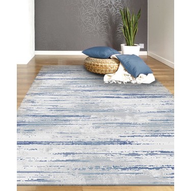 hali special gri mavi cizgili ince oturma odasi halisi fiyati