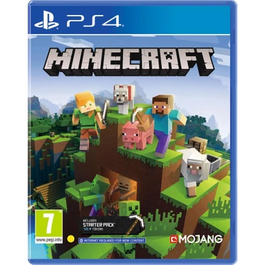 Minecraft on sale ps4 box