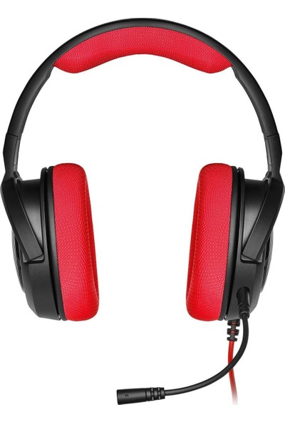 Corsair HS35 Stereo Kırmızı Oyuncu Kulaklık-CA-9011198-EU
