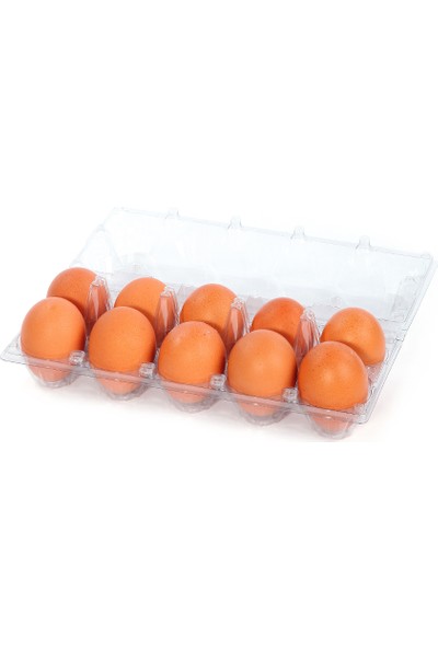 Mikompack 10 'lu Plastik Yumurta Viyolü 600 Adet