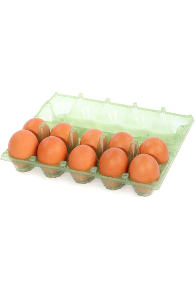 Mikompack 10 'lu Plastik Yeşil Yumurta Viyolü 200 Adet