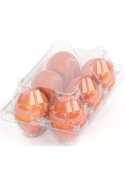 Mikompack 6 'lı Plastik Yumurta Viyolü 400 Adet