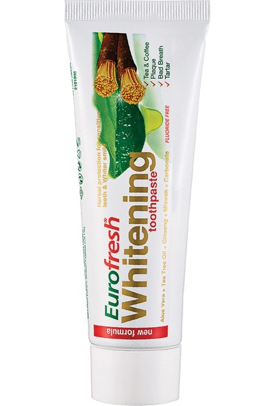 Farmasi Eurofresh Whitening Aloe Veralı Misvaklı Diş Macunu 112G