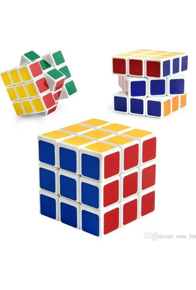 Can Oyuncak Magic Cube 1, Kalite 3 x 3 Çıkmaz Boyalı Zeka Küpü