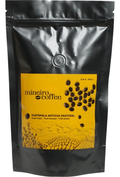 Mineiro Coffee Single Origin Guatemala Antigua Öğütülmüş Filtre Kahve 250 gr.